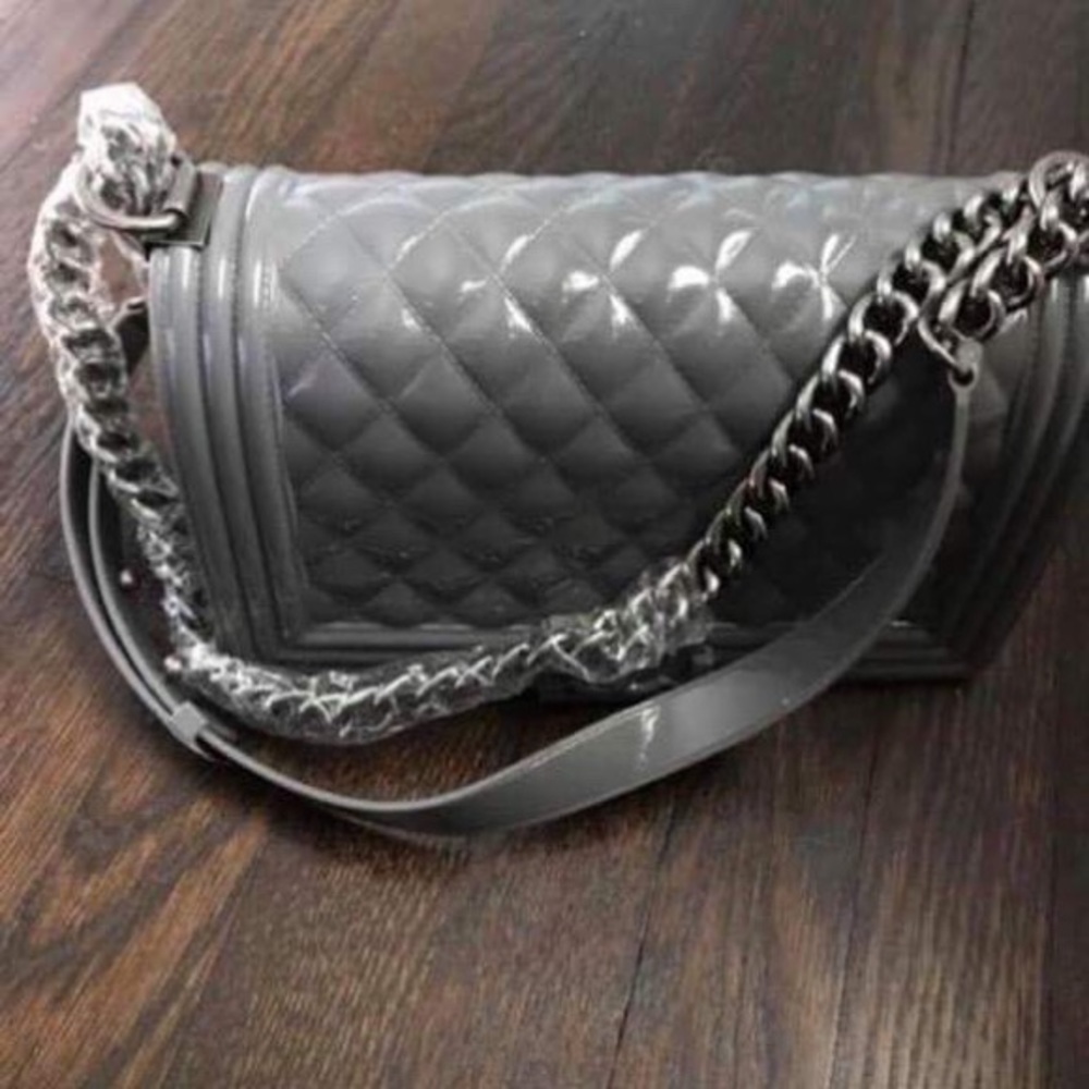 PVC handbag red new